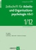  Zeitschrift für Arbeits- und Organisationspsychologie A u. O Zeitschrift für Arbeits- und Organisationspsychologie A&O